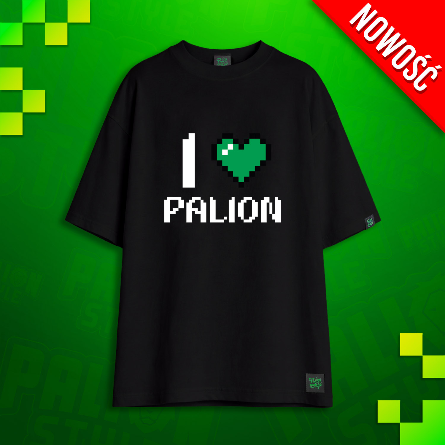 KOSZULKA OVERSIZE - I LOVE PALION